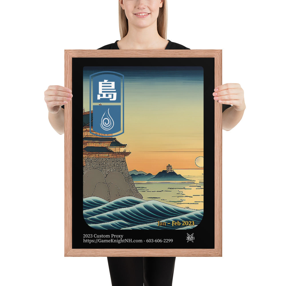 2023 Island Promo Framed Poster