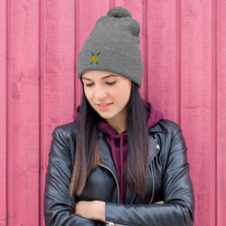 Game Knight Logo Pom-Pom Beanie