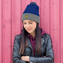 Game Knight Logo Pom-Pom Beanie